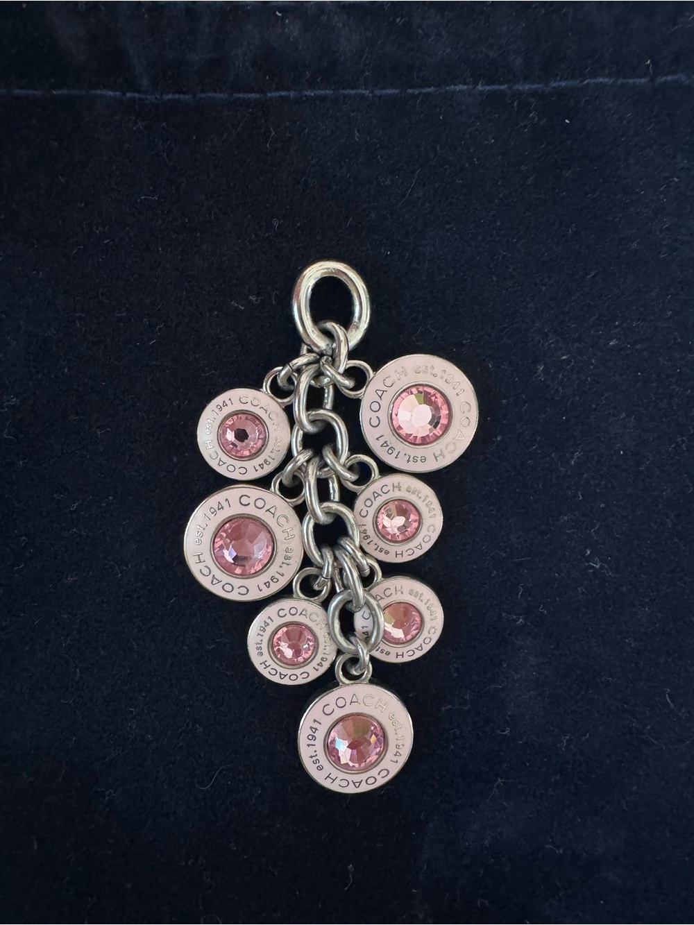 COACH BCA Snap Keyfob